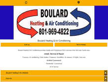 Tablet Screenshot of boulardheating.com